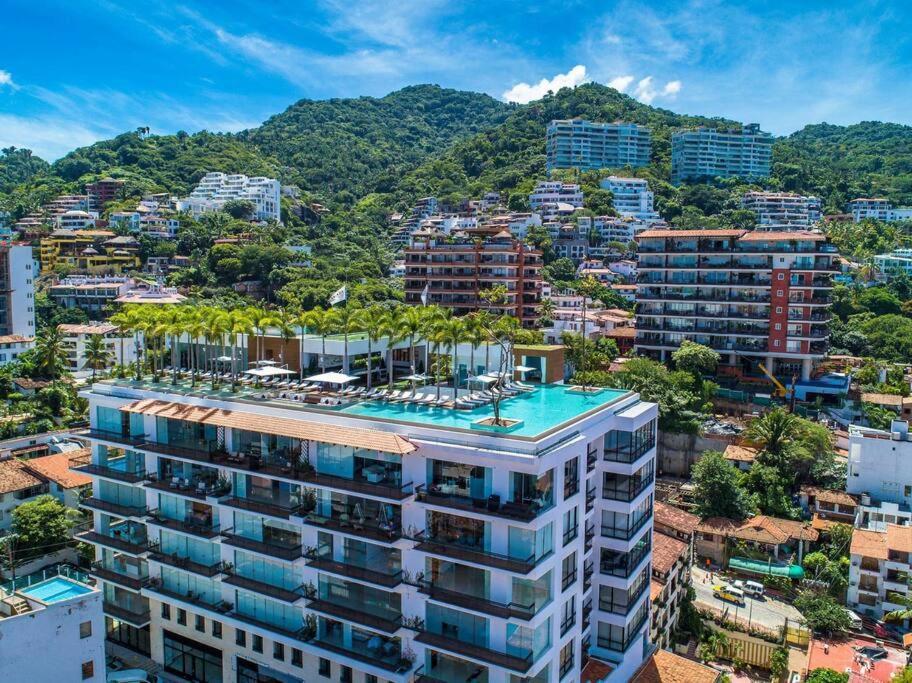 Luxury Oceanview Modern Condo 巴亞爾塔港 外观 照片